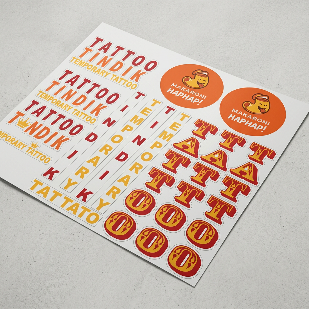 Stiker Custom